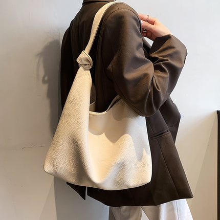 Sacs à main en cuir PU tendance à bandoulière avec grand compartiment