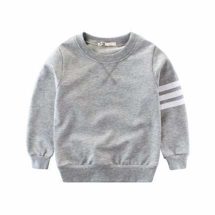 Pull col rond à manches longues pour garçon