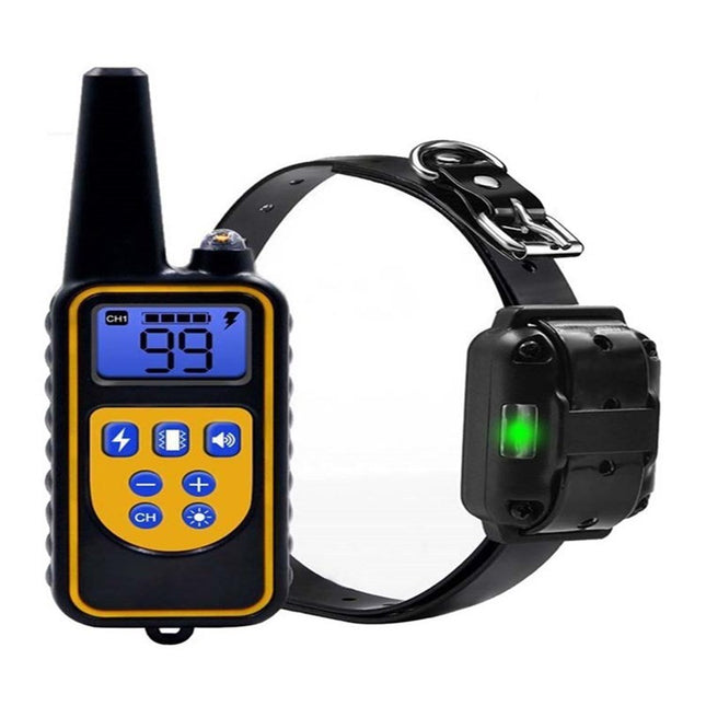 Rechargeable Dog Training and Barking Control Collar with Remote