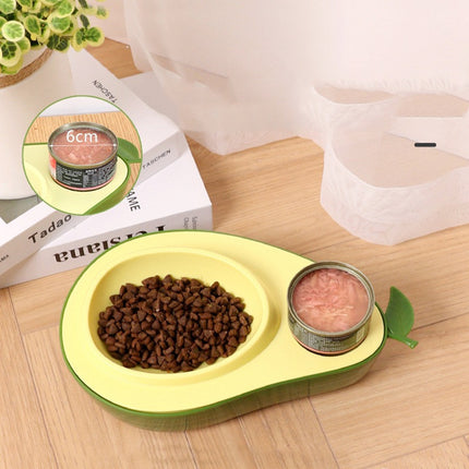 Avocado Shaped Cat Water Bowl