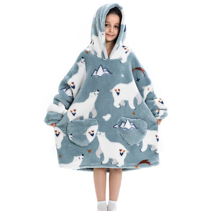 Thermal Sweatshirt Lazy Sweatshirt Kids