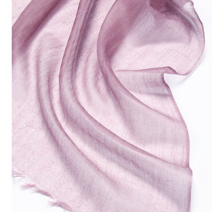 300 Rings Velvet Scarf Thin Solid Color And Plain Sun Protection