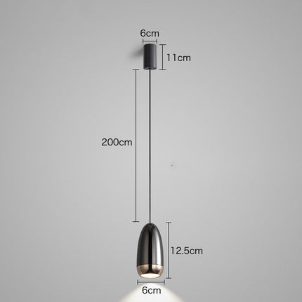 Lustre de chevet à LED en forme de balle