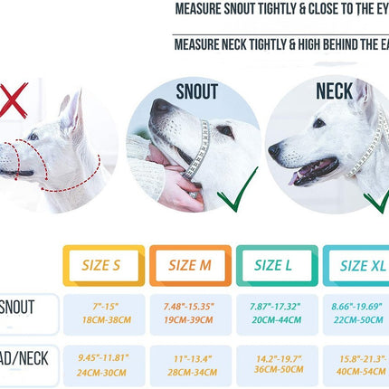 Pet Muzzle Nylon Dog Muzzle Rope