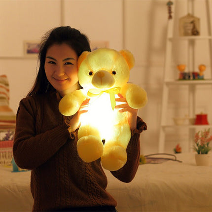 Creative Light Up LED Teddy Bear Stuffed
