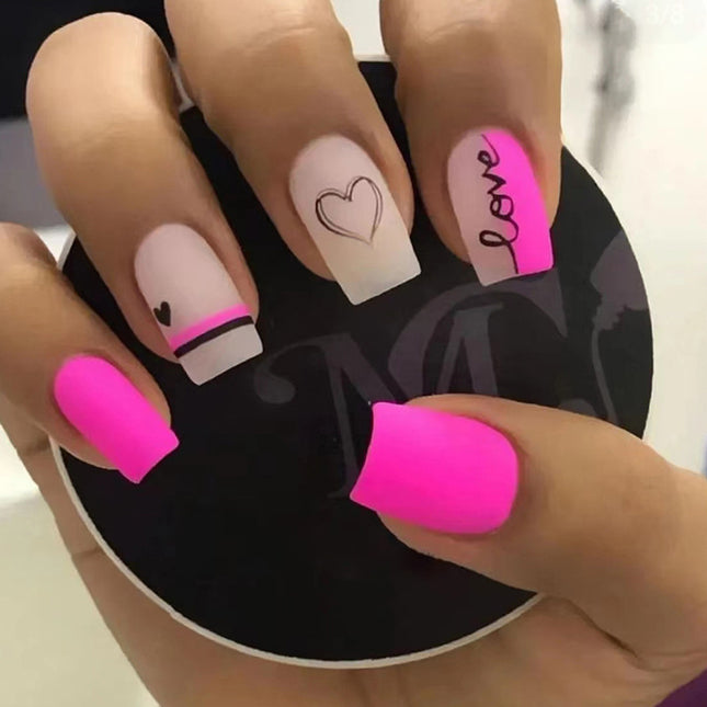 Manucure Ongles Saint Valentin