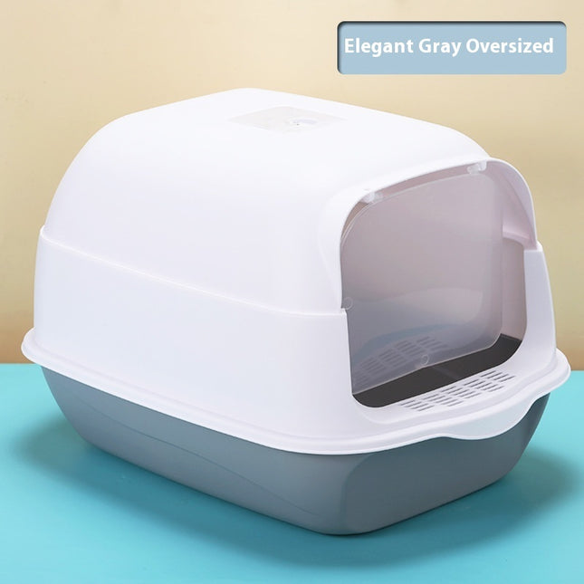 Fully Enclosed Litter Box