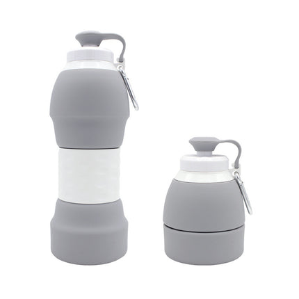 Bouteille d'eau pliable en silicone