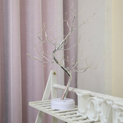 Nouvelle lampe LED en fil de cuivre avec ciel étoilé et lumière colorée pour arbre à riz