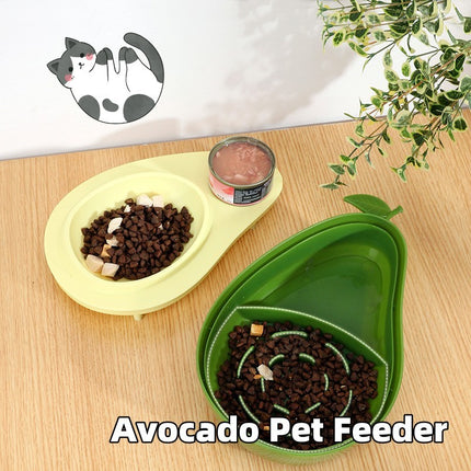 Avocado Shaped Cat Water Bowl
