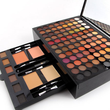 180 Colors Eyeshadow Blush Set Personalized Piano-shaped Makeup Palette Box