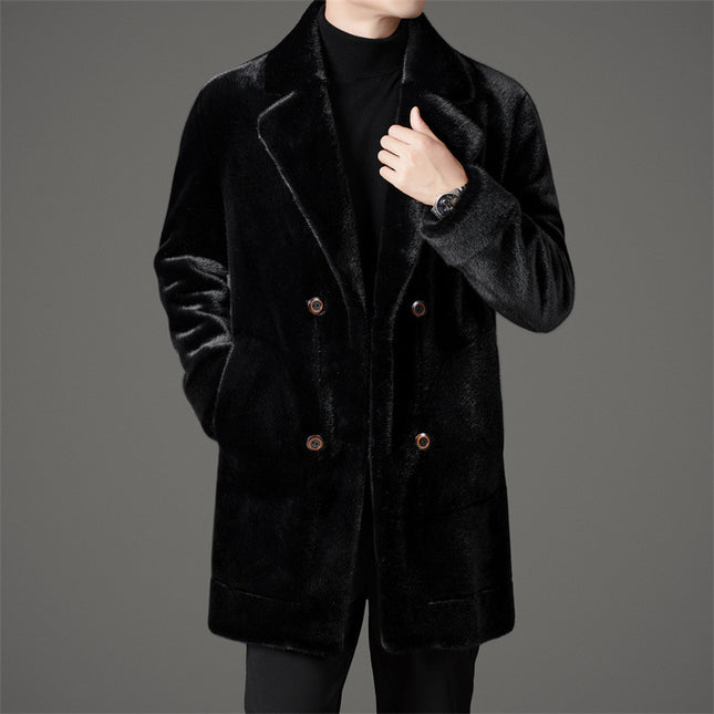 Xuelan Reversible Mink Fur Coat