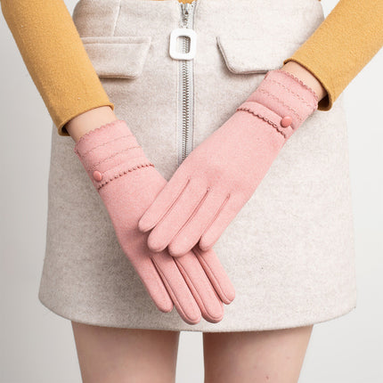 Gants thermiques en polaire pour l'équitation d'hiver