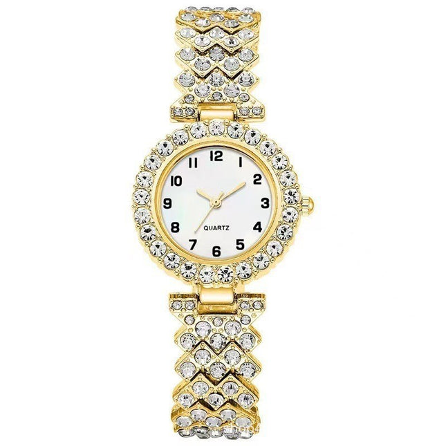 Fashion Jewelry 2pcs Luxury Women Watch Set