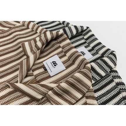 Shirt Men's Loose Short Sleeve Jacket