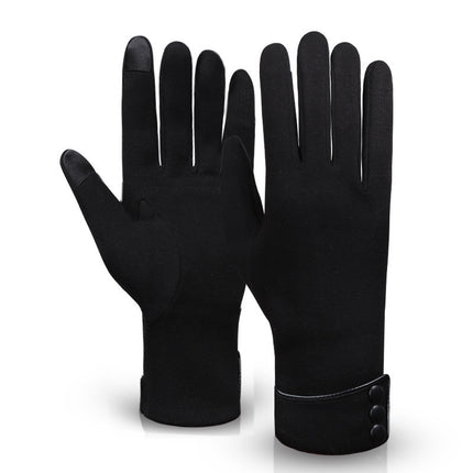 Gants thermiques en polaire pour l'équitation d'hiver