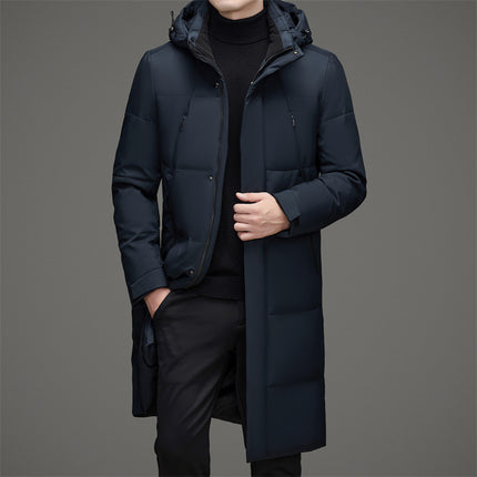 Men's Mid-Length Duck Down Jacket