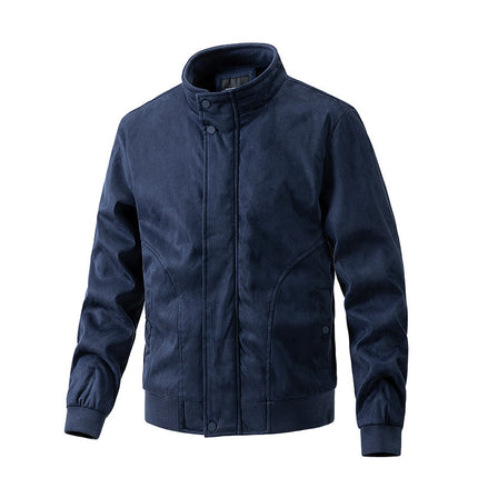 Men's Slim Fit Suede Jacket