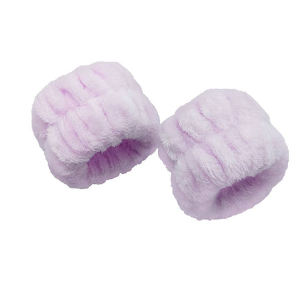 Ensemble de bracelets à fermoir à tête en trois pièces en violet