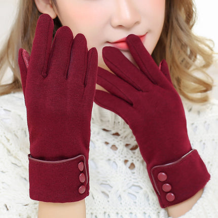 Gants thermiques en polaire pour l'équitation d'hiver
