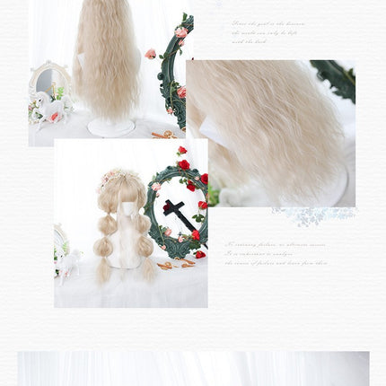 Wig Female Small Curls Long Curly Hair