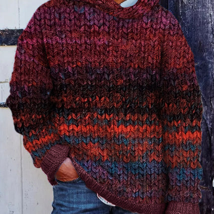 Men's Classic Woven Hooded Sweater