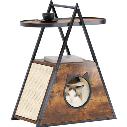 Table d'appoint pour maison de chat