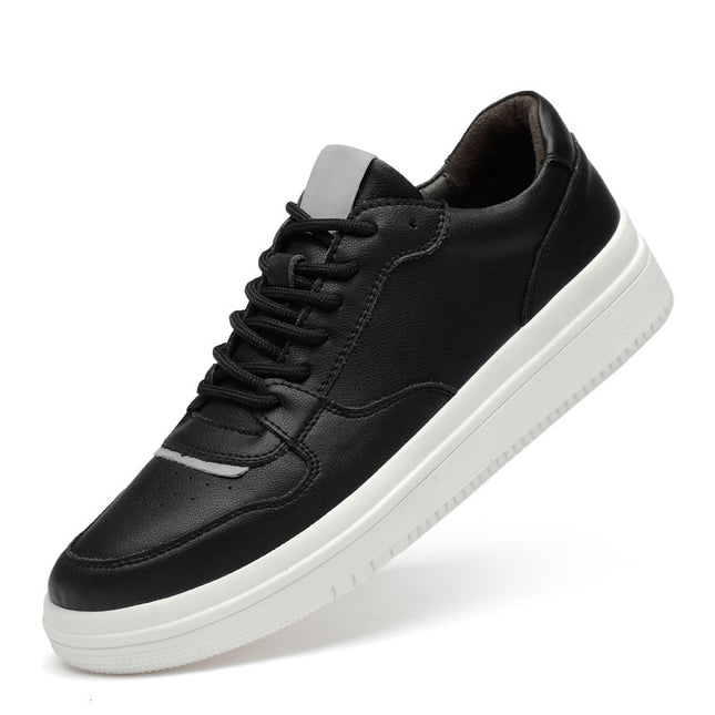 New Men's Casual Leather Shoes with Soft Sole