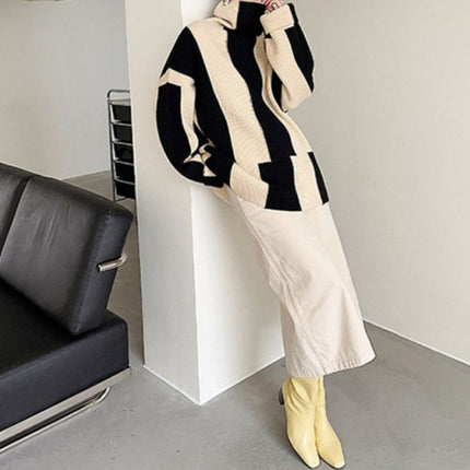 Idle Style Turtleneck Pullover Sweater