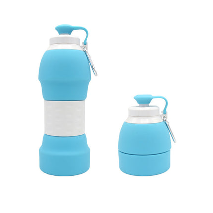Bouteille d'eau pliable en silicone