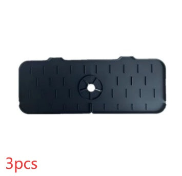 Tapis anti-éclaboussures en silicone pour robinet