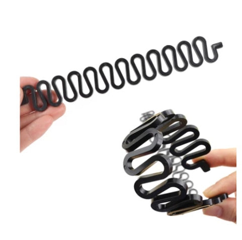 Fish bone wave braidera