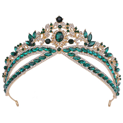 Couronne de mariage, coiffure, bijoux pour cheveux