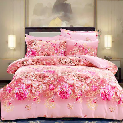 Diamond Velvet 4-Piece Bedding Set