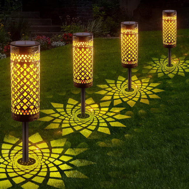 Solar-Powered Waterproof Lawn Lamp