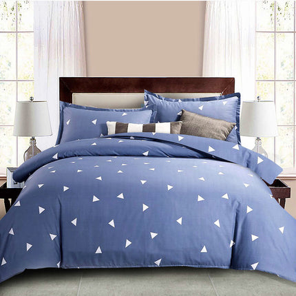 Diamond Velvet 4-Piece Bedding Set