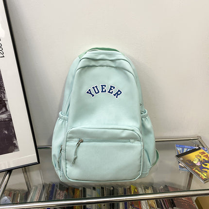 Sac à dos d'école unisexe en nylon - Moyen, 20 L