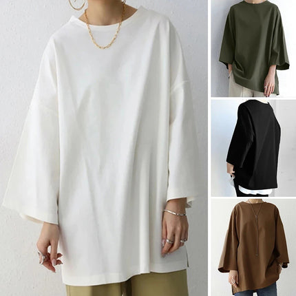 Spring &  Summer Loose Crew Neck Top