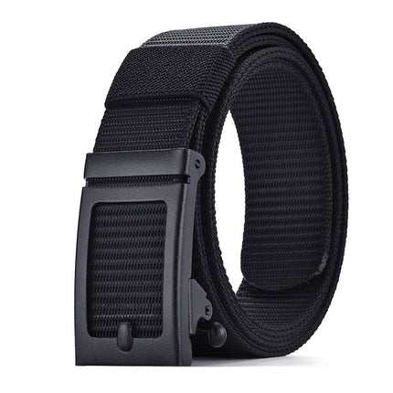 Ceinture tactique en toile tissée en nylon pour homme