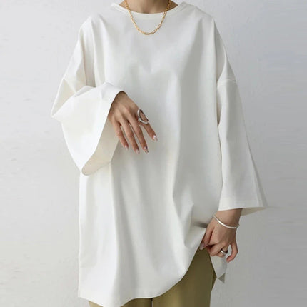Spring &  Summer Loose Crew Neck Top