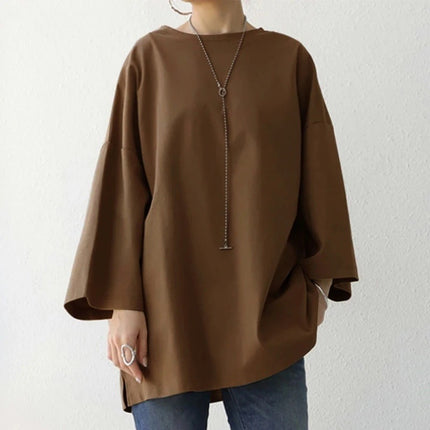 Spring &  Summer Loose Crew Neck Top