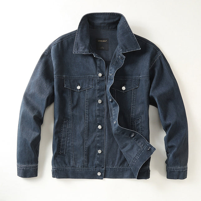 Veste ample en coton pour homme