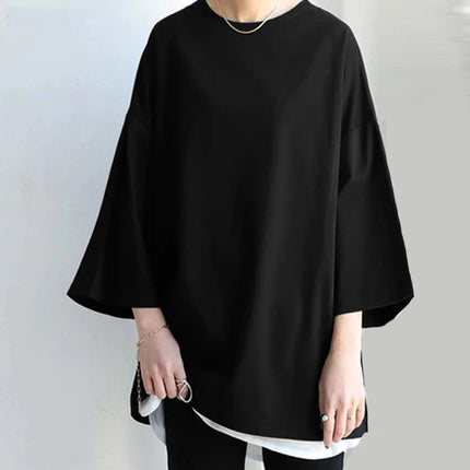 Spring &  Summer Loose Crew Neck Top