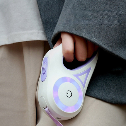 Retractable Dog Leash with Collar