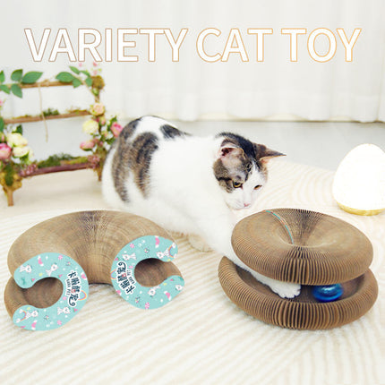 Griffoir pliable en carton pour chat