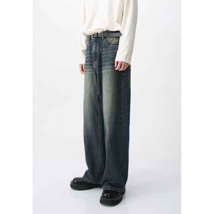 Retro Cowboy Coat & Jeans Set