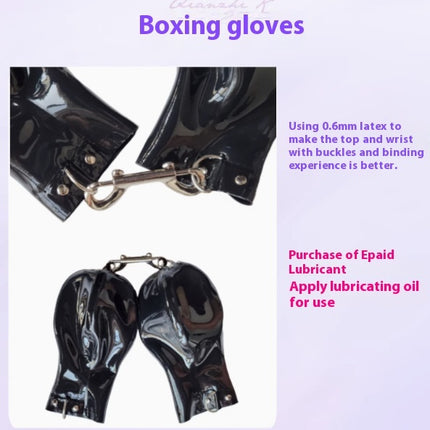 Gants de boxe en latex sphériques