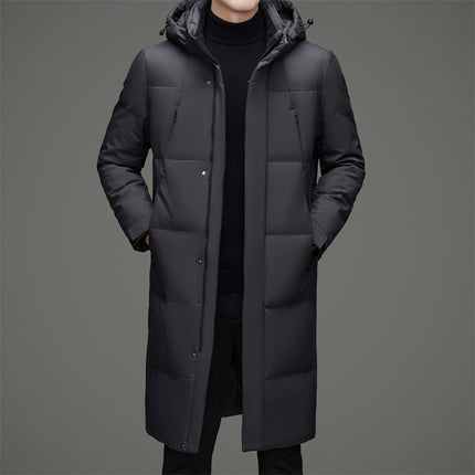 Men's Mid-Length Duck Down Jacket
