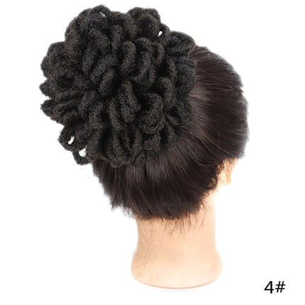African Wig Bun Hair Bag