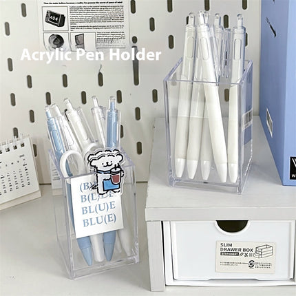 Transparent Acrylic Pen Holder